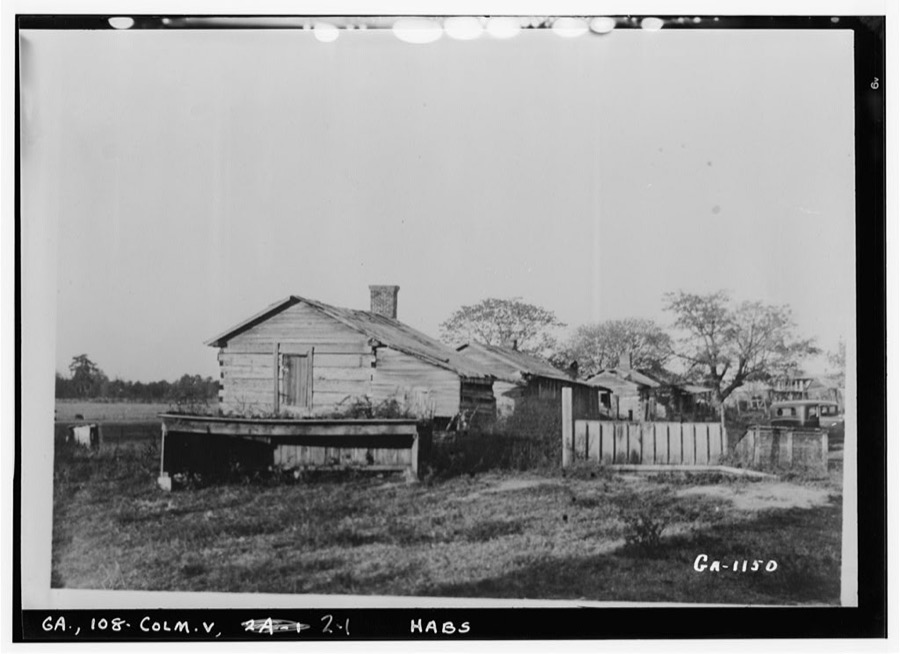 Bass Place (Slave Cabins), Columbus, Muscogee County, GA