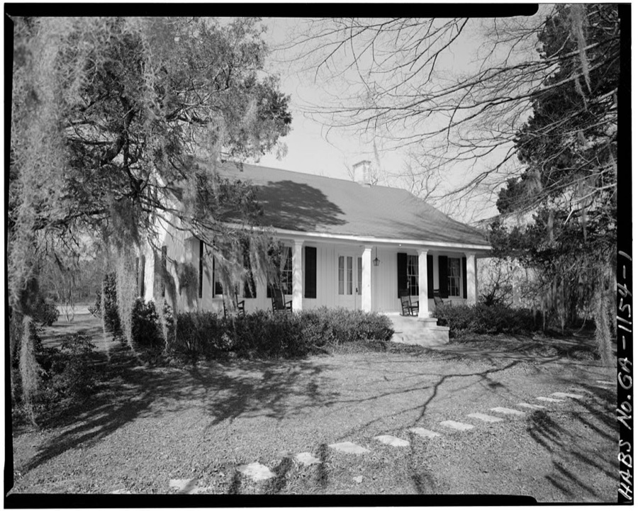 Polhill-Baugh House, State Highway 243, Milledgeville, Baldwin County, GA