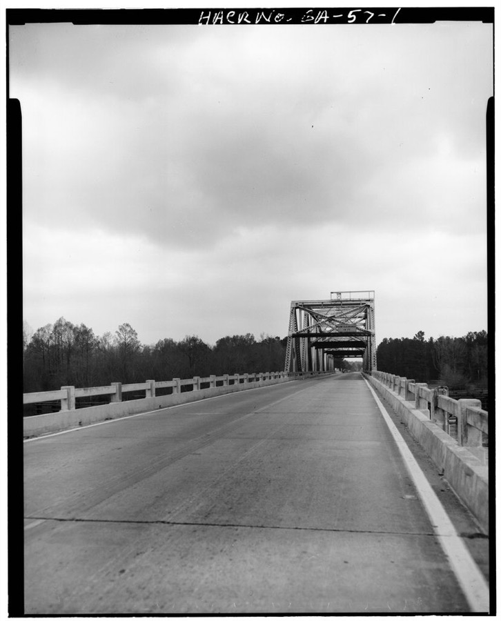 J. H. Millhollin Memorial Bridge, Spanning Ocmulgee River at Blackshear Road, Pridgen, Coffee County, GA