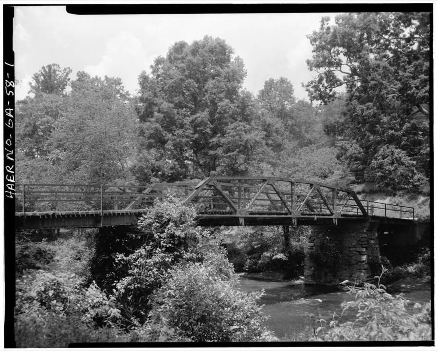 Fannin County Road 222 Bridge, Spanning Toccoa River, Dial, Fannin County, GA