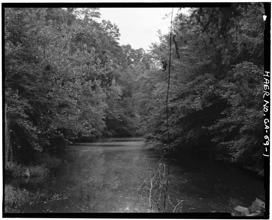 Tallassee Shoals Hydroelectric Facility, Middle Oconee River, Athens, Clarke County, GA