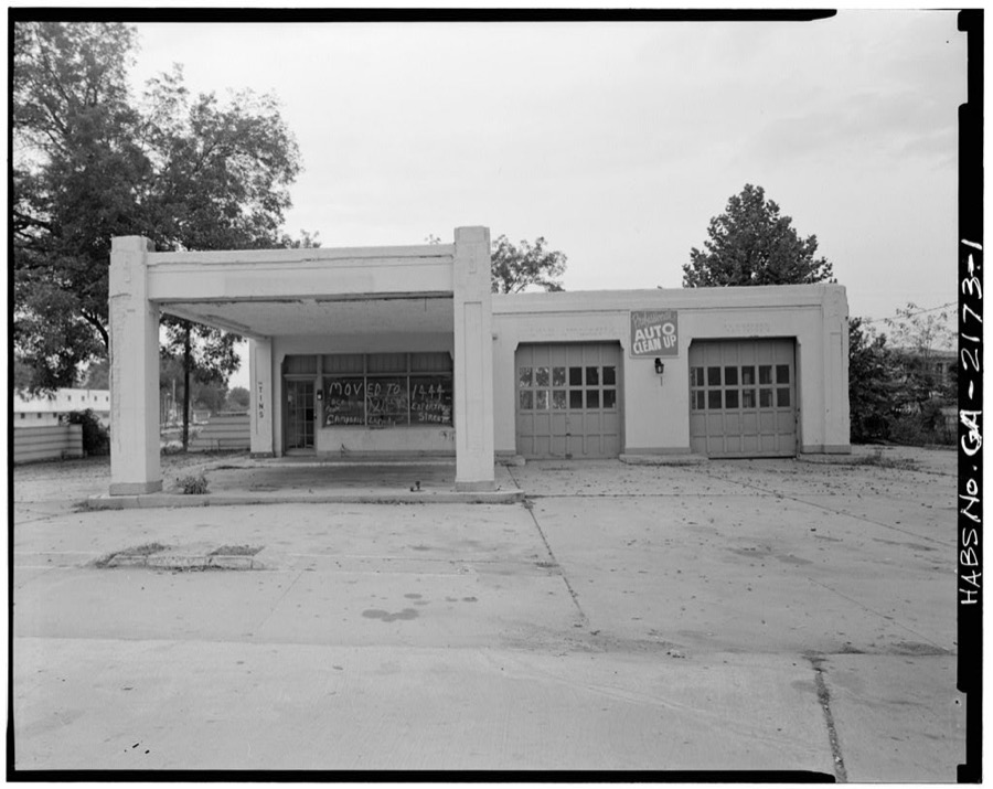 Jack Collins Texaco Station, 223 West Taylor Street, Griffin, Spalding County, GA