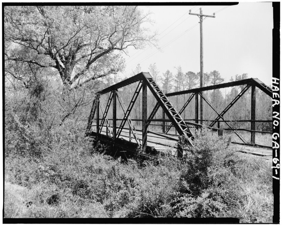 Gordon County Road No. 24 Bridge, Spanning New Town Creek at County Road 24, New Town, Gordon County, GA