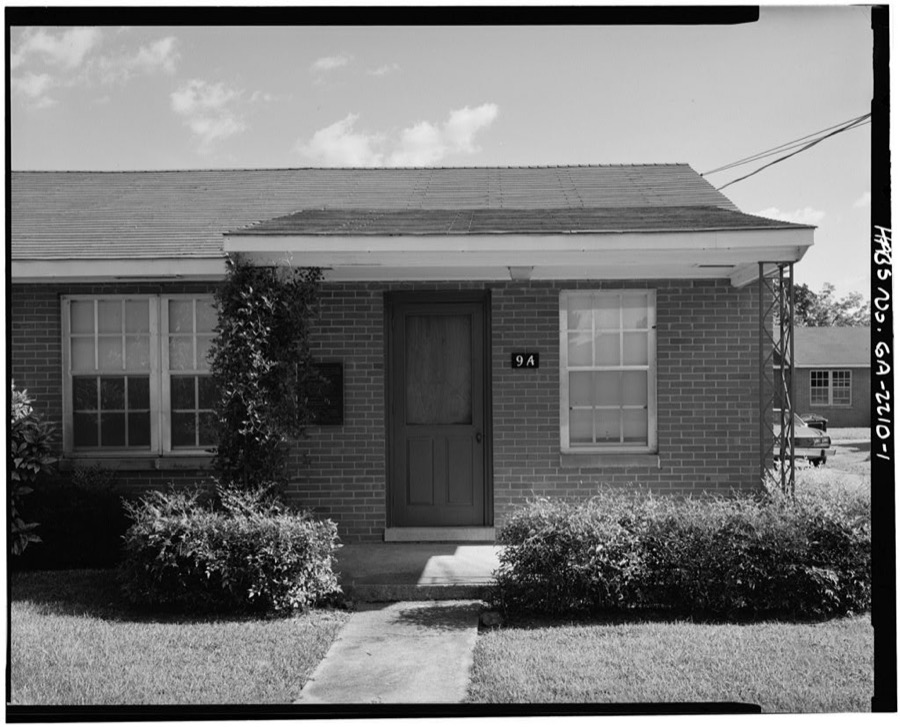 Plains Public Housing, No. 9A, Paschal & Thomas Streets, Plains, Sumter County, GA