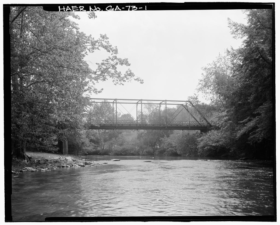 Fannin County Road 218 Bridge, Spanning Toccoa River, Blue Ridge, Fannin County, GA