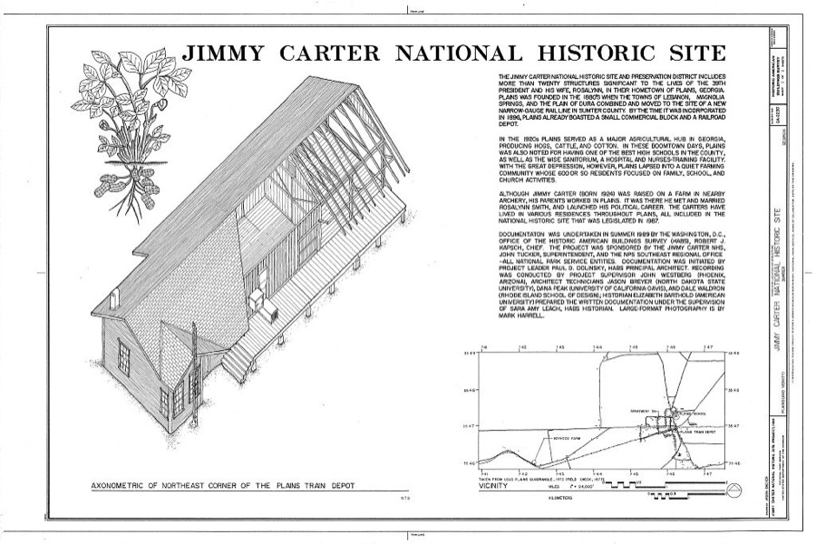 Jimmy Carter National Historic Site & Preservation District, Plains, Sumter County, GA