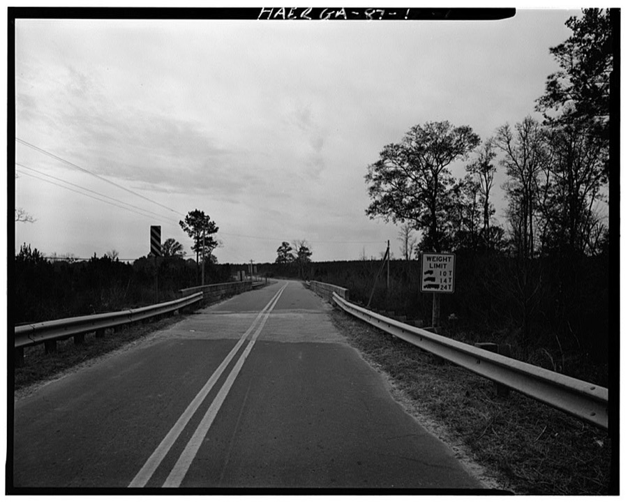 GDOT Bridge No. 027-00268X-00687N, Span Piscola Creek Overflow on Empress Road (County Road 268), Quitman, Brooks County, GA