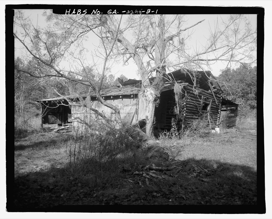 Jaudon-Bragg-Snelling Farm, Barn, North side of GA State Route 21, Springfield, Effingham County, GA