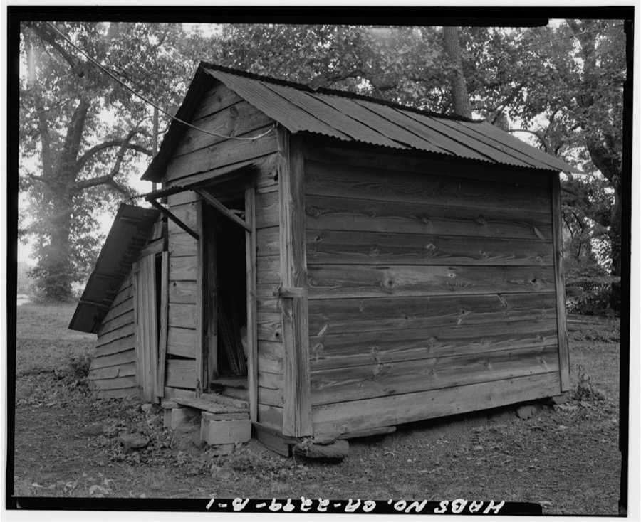 Craft Farm, Smokehouse, 1912 North Brown Road, Lawrenceville, Gwinnett County, GA