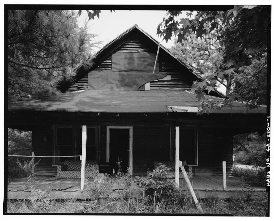Andrew Nations House, Northeast corner of intersection of Redwing & Bernhard Roads, Peachtree City, Fayette County, GA