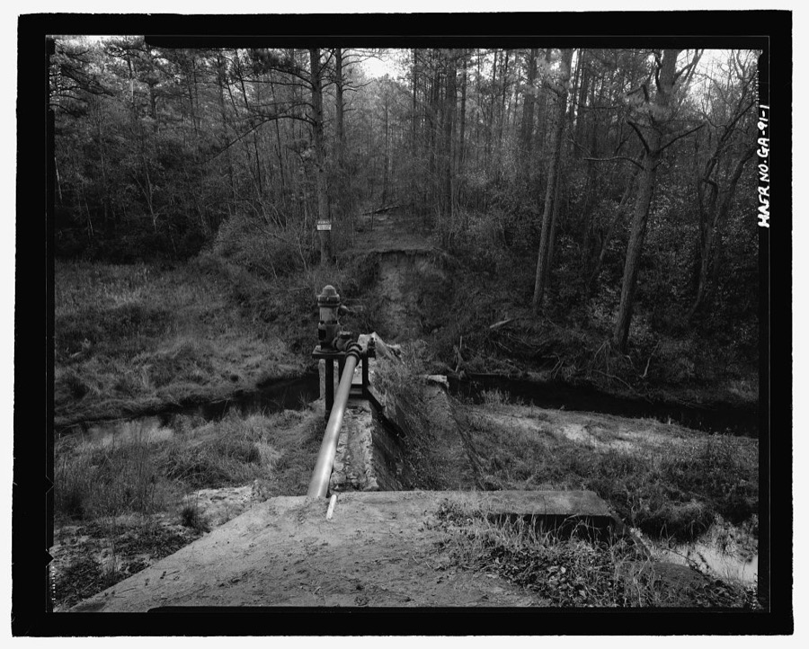 Silas C. Read Sawmill, Outlet of Maxwell Lake near North Range Road, Fort Gordon, Richmond County, GA
