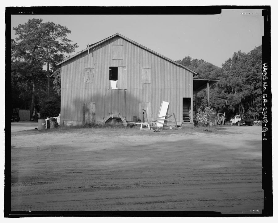 Richmond Hill Plantation, Cherry Hill Lettuce Shed, East of Richmond Hill on Ford Neck Road, Richmond Hill, Bryan County, GA