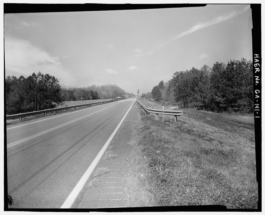 Mill Creek Bridge, State Highway 31/U.S. 441 spanning Mill Creek, Pridgen, Coffee County, GA