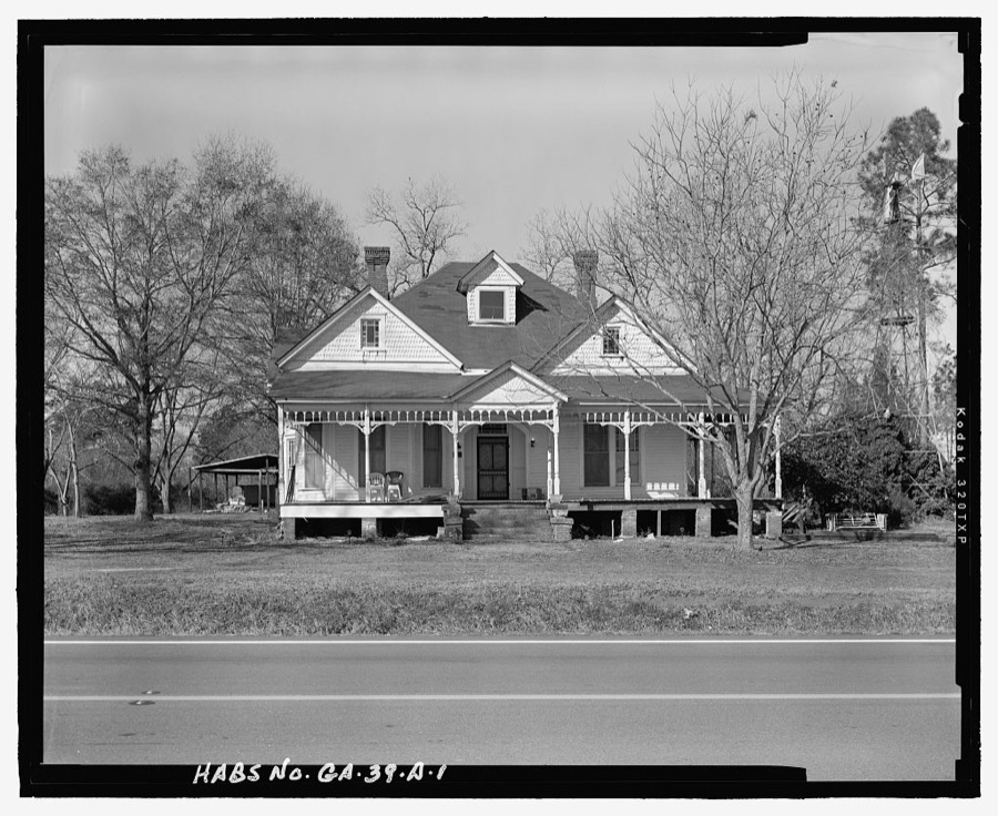 Emory Webb Farm, House, State Highway 3/U.S. Highway 19, Sumter, Sumter County, GA