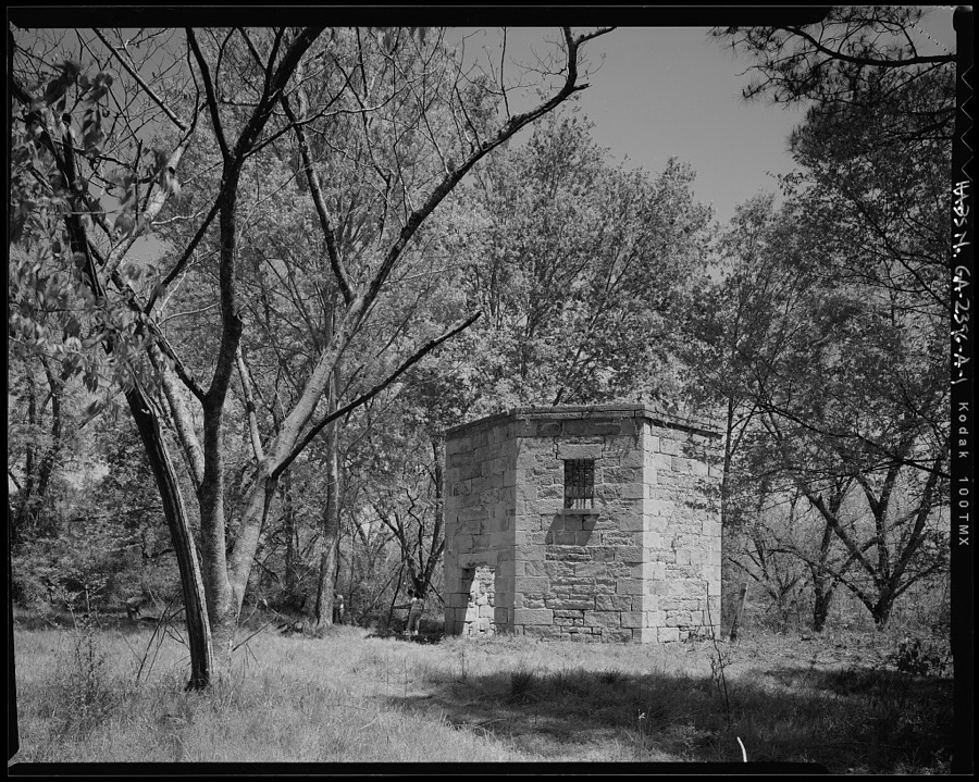 Granite Hill Plantation, Provision House, South side of State Route 16, 1.3 miles northeast of Sparta, Sparta, Hancock County, GA