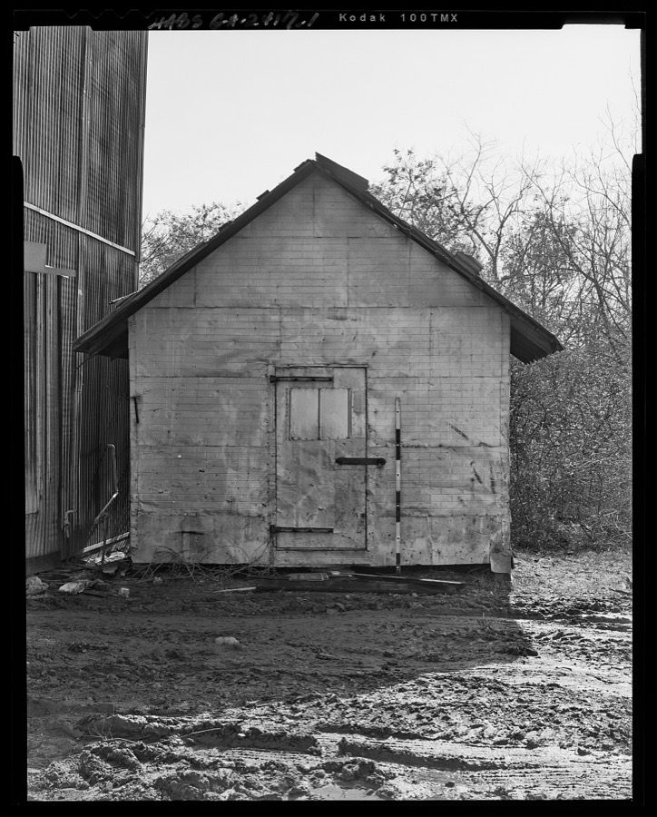Old Jail, South side of Wall Street, west of Cotton Gin, Braselton, Jackson County, GA