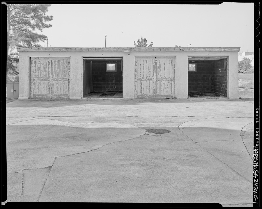 U.S. Veterans Hospital No. 62, Garage, 1 Freedom Way, Augusta, Richmond County, GA