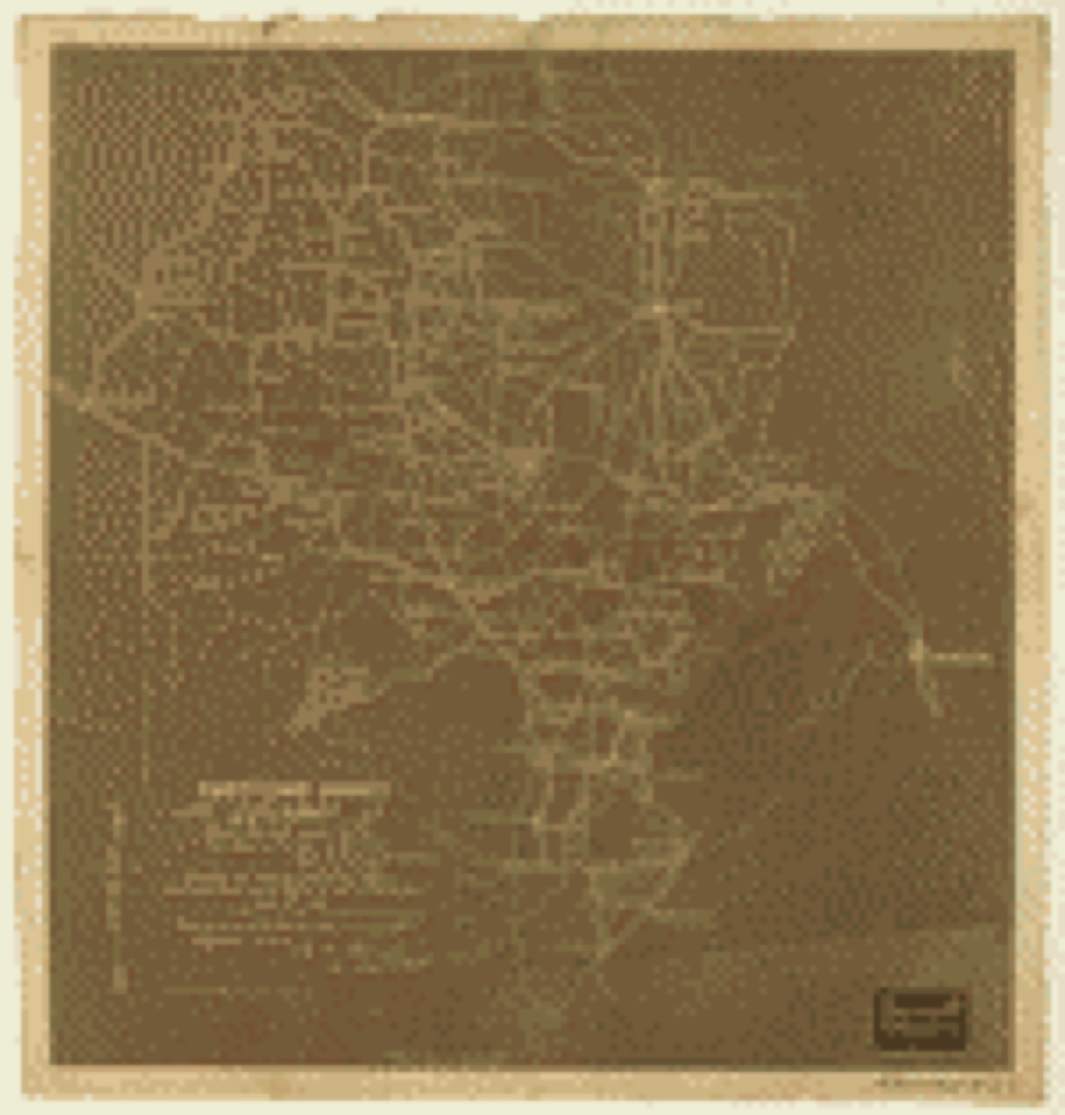 Land ownership map, 1864 - Part of Cobb County, Georgia