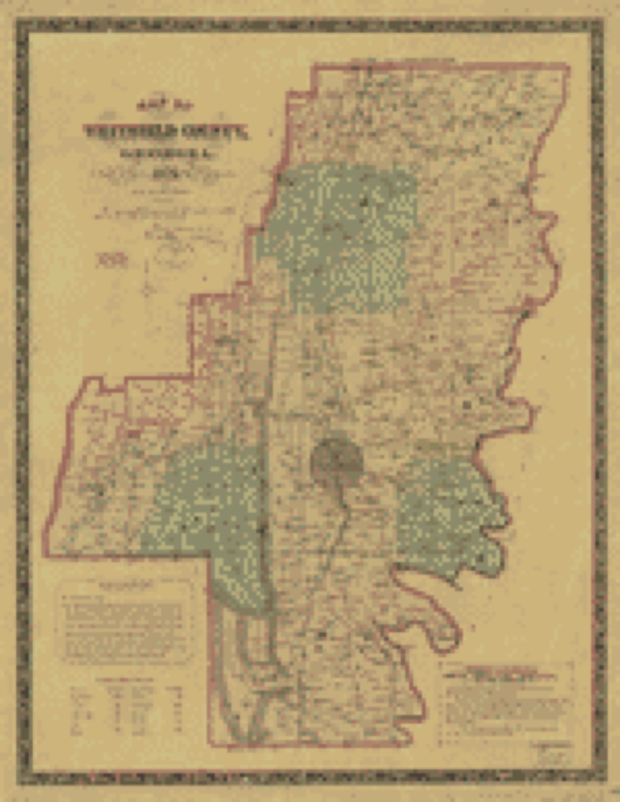 Land ownership map, 1879 - Map of Whitfield County, Georgia