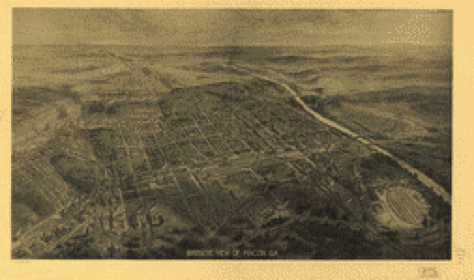 Bird's-eye view, 1912 - Bird's eye view of Macon, Ga