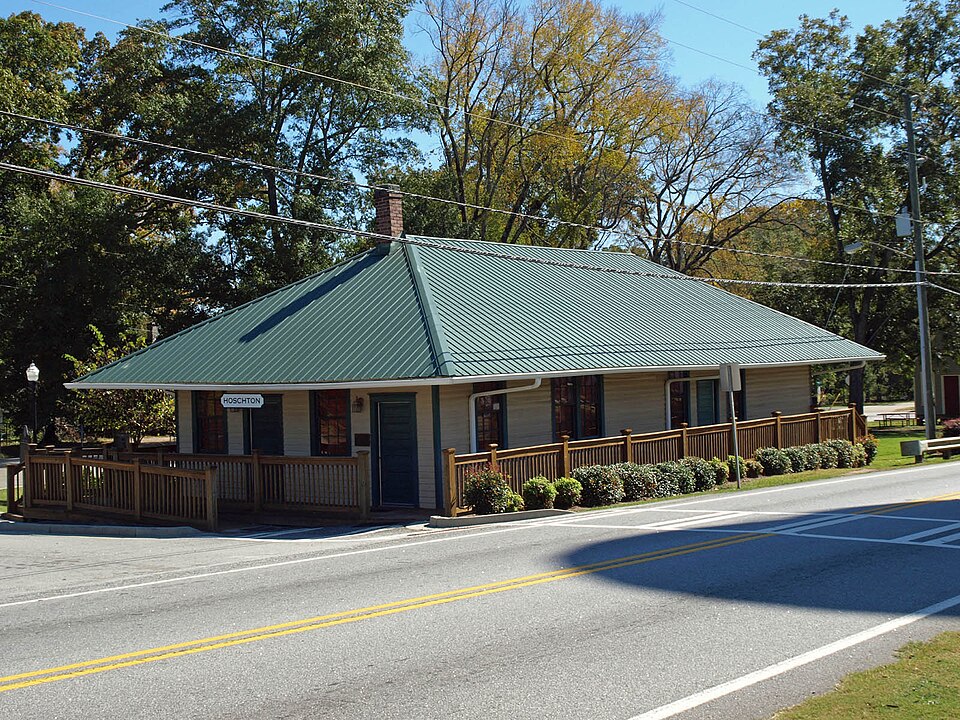 Photograph of Hoschton Depot