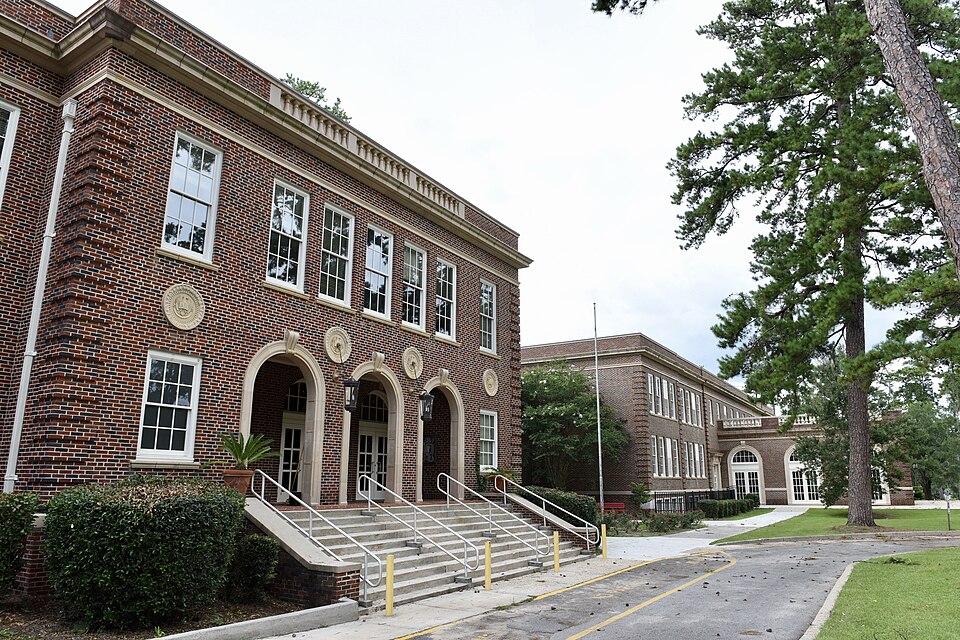 Photograph of MacIntyre Park and MacIntyre Park High School