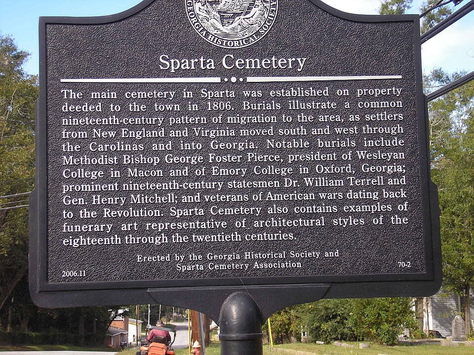 Photograph of Sparta Cemetery