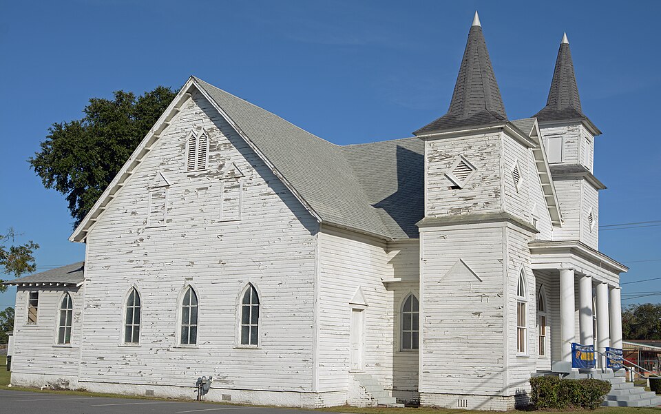Photograph of First African Baptist Church and Parsonage (Waycross, Georgia)