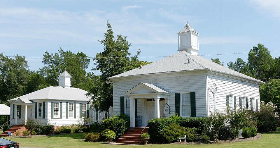 Photograph of Bath Presbyterian Church and Cemetery