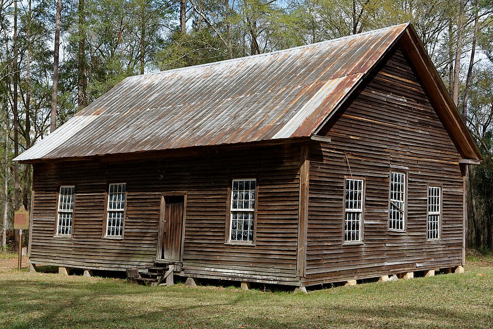 Photograph of Bethlehem Primitive Baptist Church and Cemetery