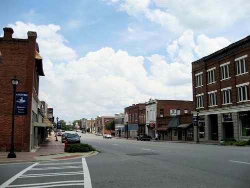 Photograph of Hawkinsville Commercial and Industrial Historic District