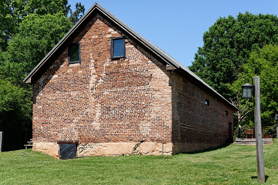 Photograph of William Barker Whiskey Bonding Barn