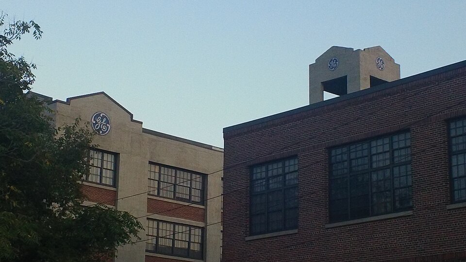 Photograph of General Electric Company Repair Shop Warehouse