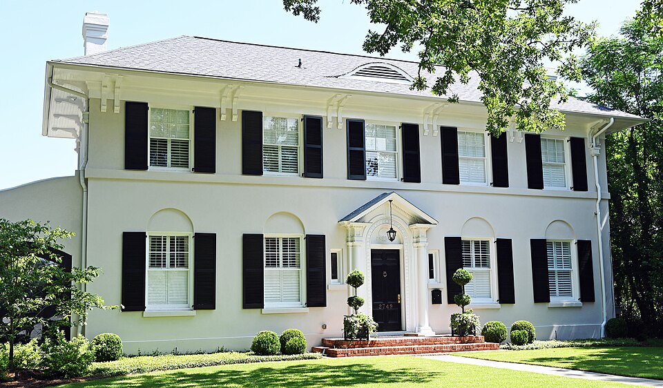 Photograph of Dr. Asbury and Martha Hull House