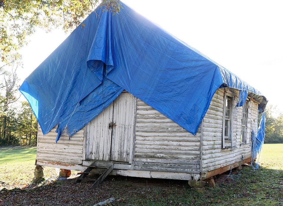 Photograph of Cherry Grove Baptist Church Schoolhouse