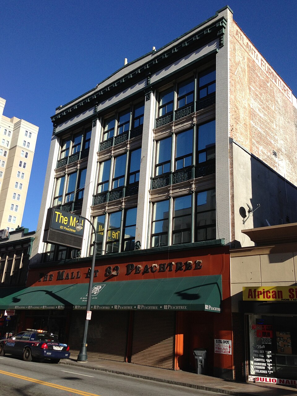 Photograph of Whitehall Street Retail Historic District