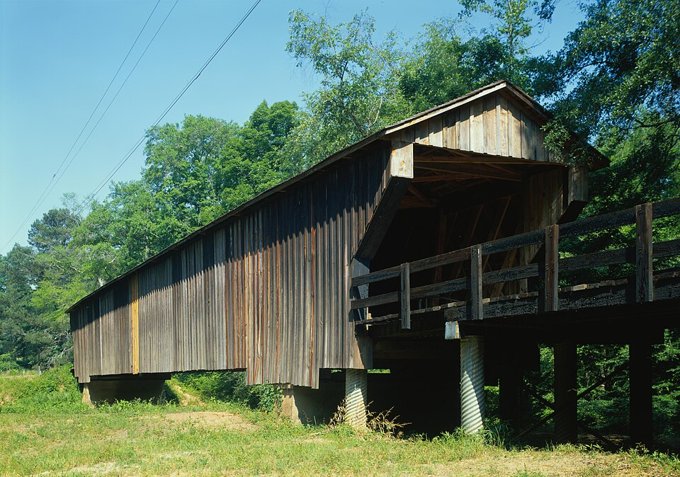 Photograph of Red Oak Creek Covered Bridge