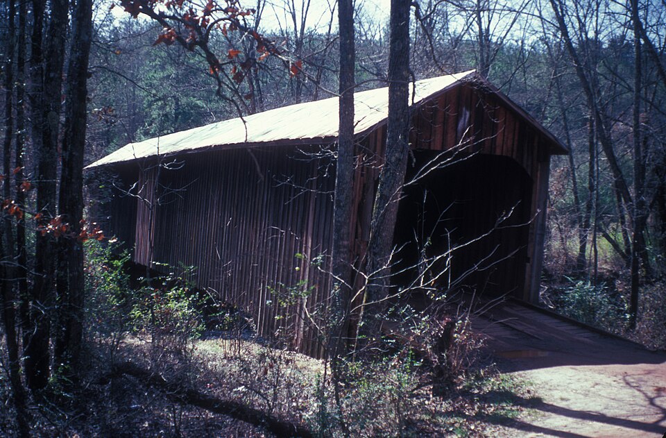 Photograph of Kilgore Mill Covered Bridge and Mill Site
