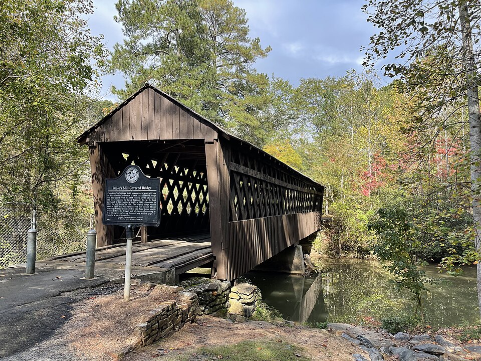 Photograph of Pool's Mill Covered Bridge