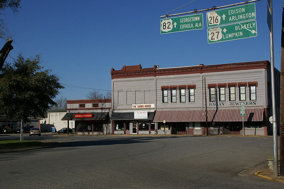 Photograph of Cuthbert Historic District
