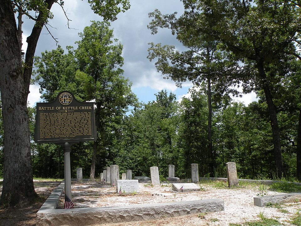 Photograph of Kettle Creek Battlefield