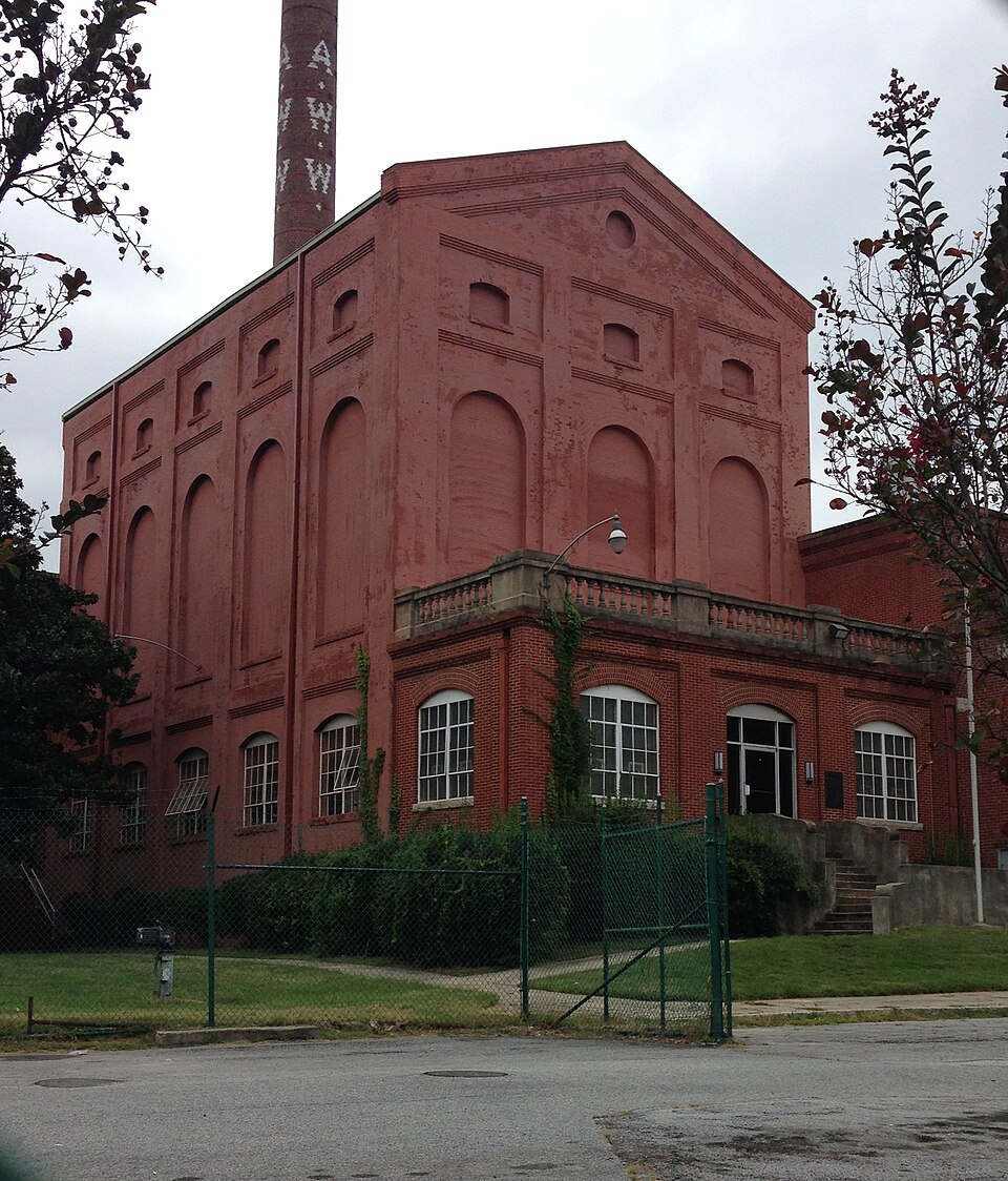 Photograph of Atlanta Waterworks Hemphill Avenue Station