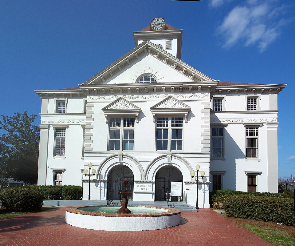 Photograph of Brooks County Courthouse