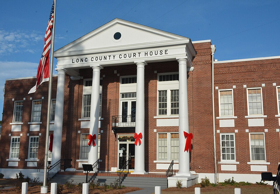 Photograph of Long County Courthouse