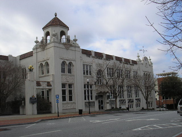 Photograph of Ledger-Enquirer Building