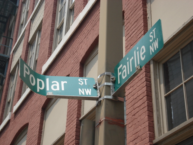 Photograph of Fairlie-Poplar