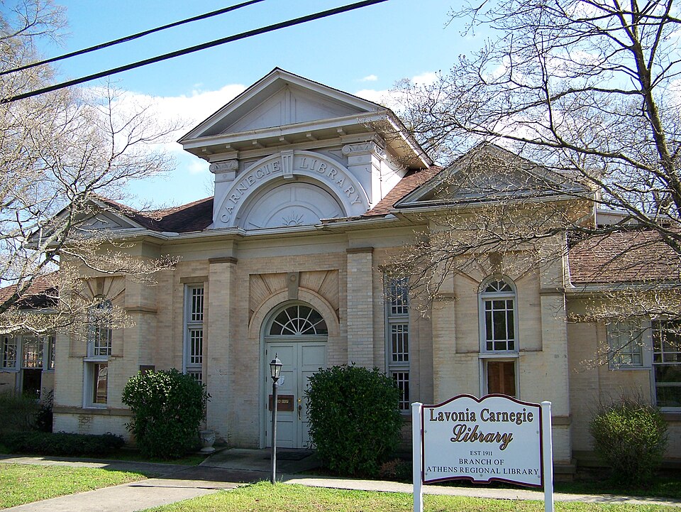 Photograph of Lavonia-Carnegie Library