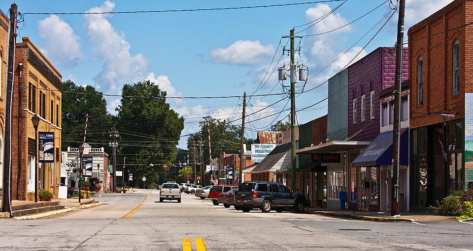 Photograph of Lavonia Commercial Historic District