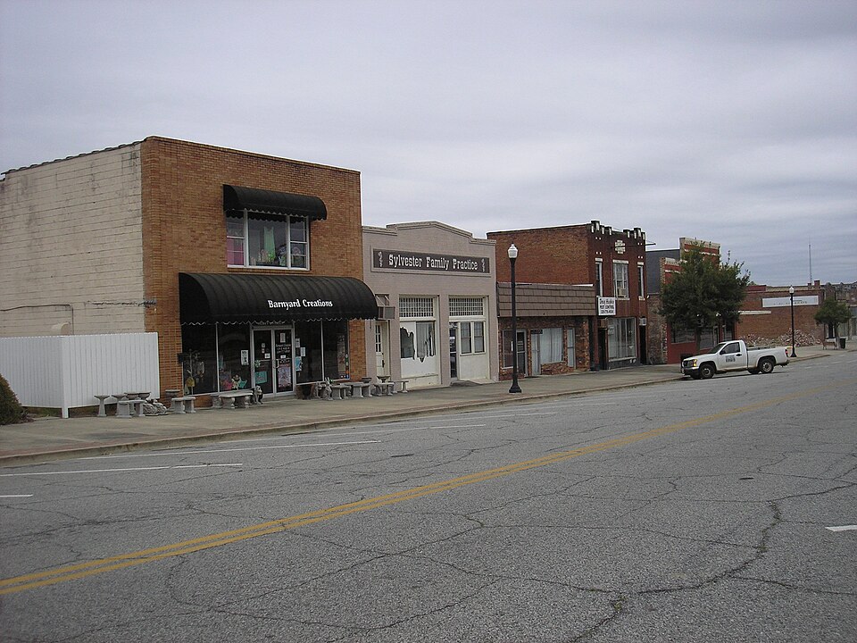 Photograph of Sylvester Commercial Historic District