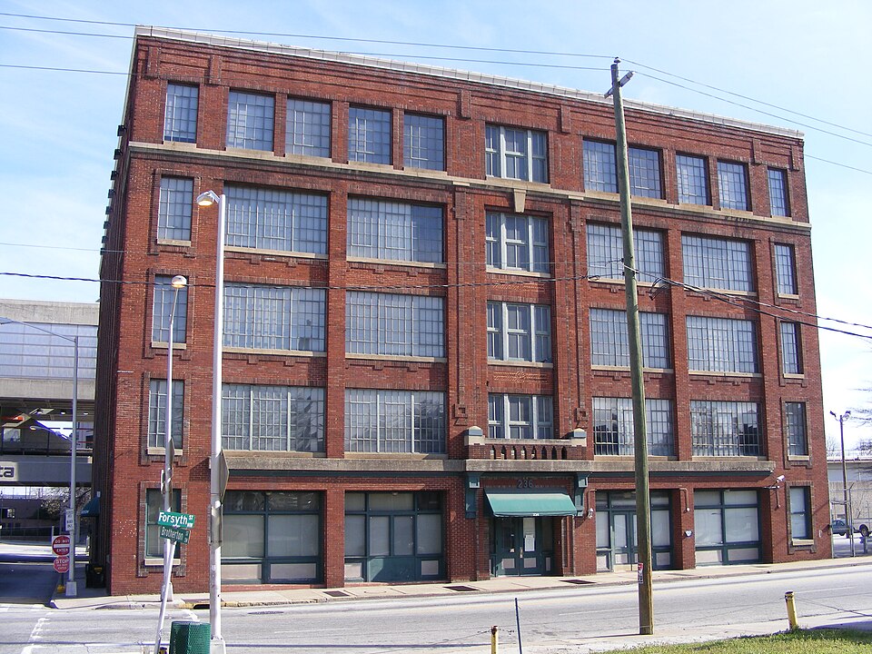 Photograph of Southern Belting Company Building